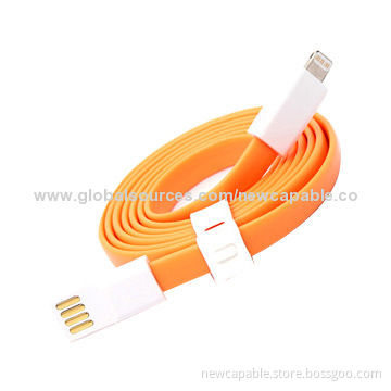 Magnetic USB Data Cable, Made of ABS/PVC Material, 1.2 Length